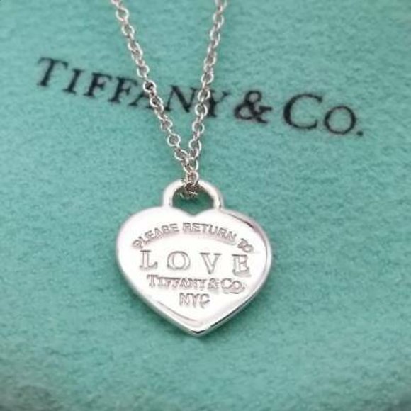 Tiffany Love Heart Necklace - Picture 2 of 6